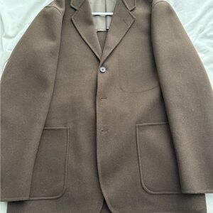 Lemaire Uniqlo U wool blend jacket